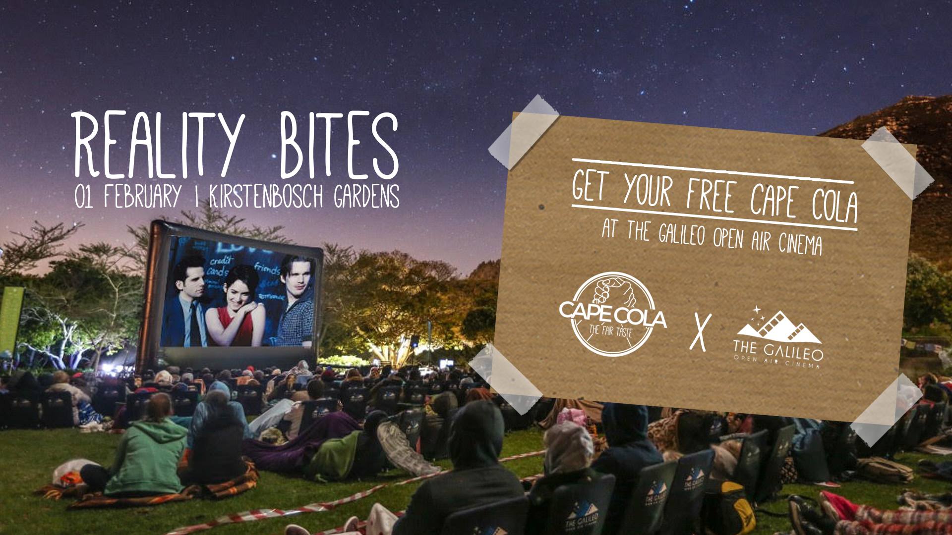Meet and Taste Cape Cola at The Galileo Open Air Cinema